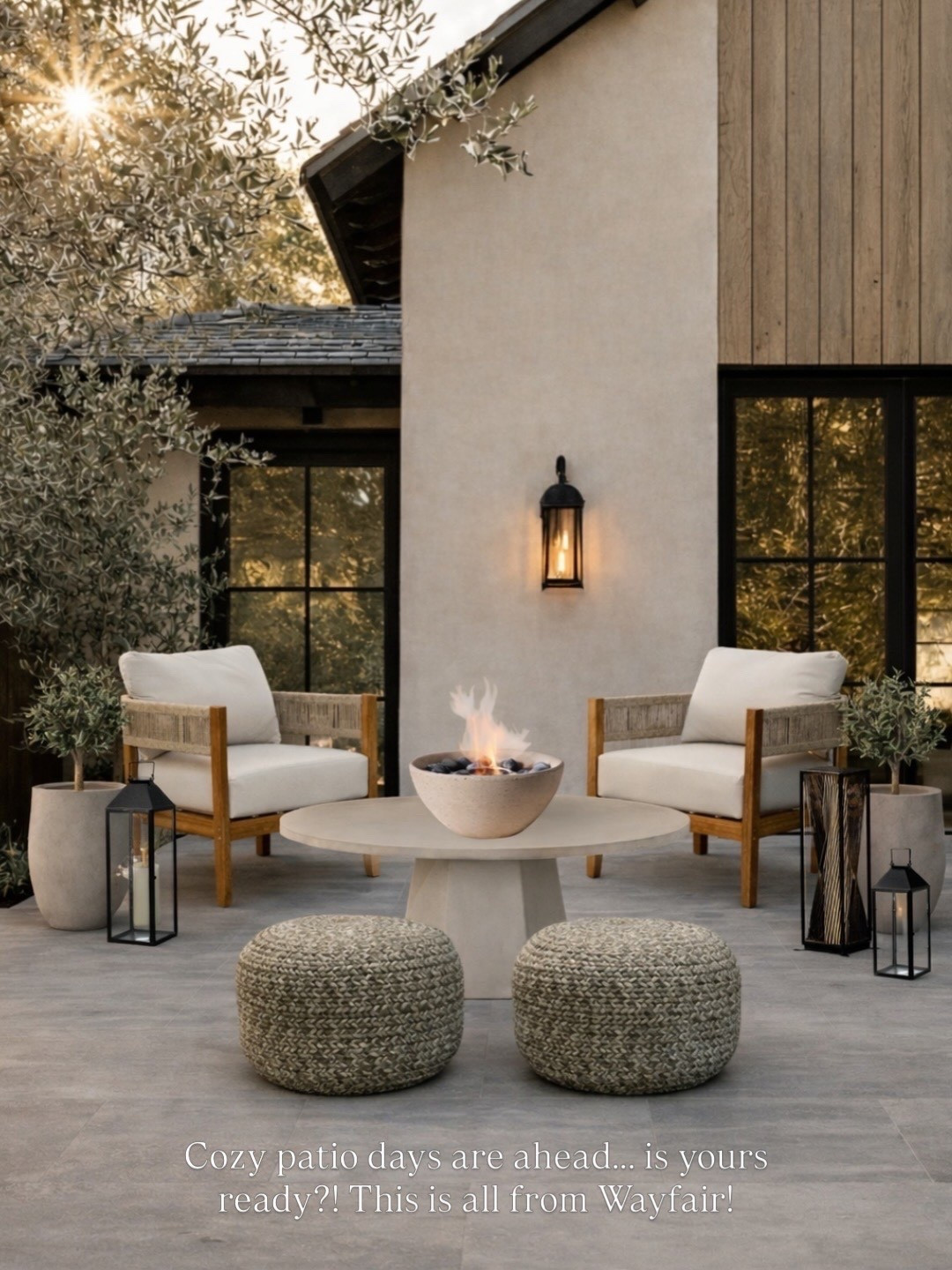 Cozy patio finds from @Wayfair 😍😍

#LTKSeasonal #LTKSaleAlert #LTKHome