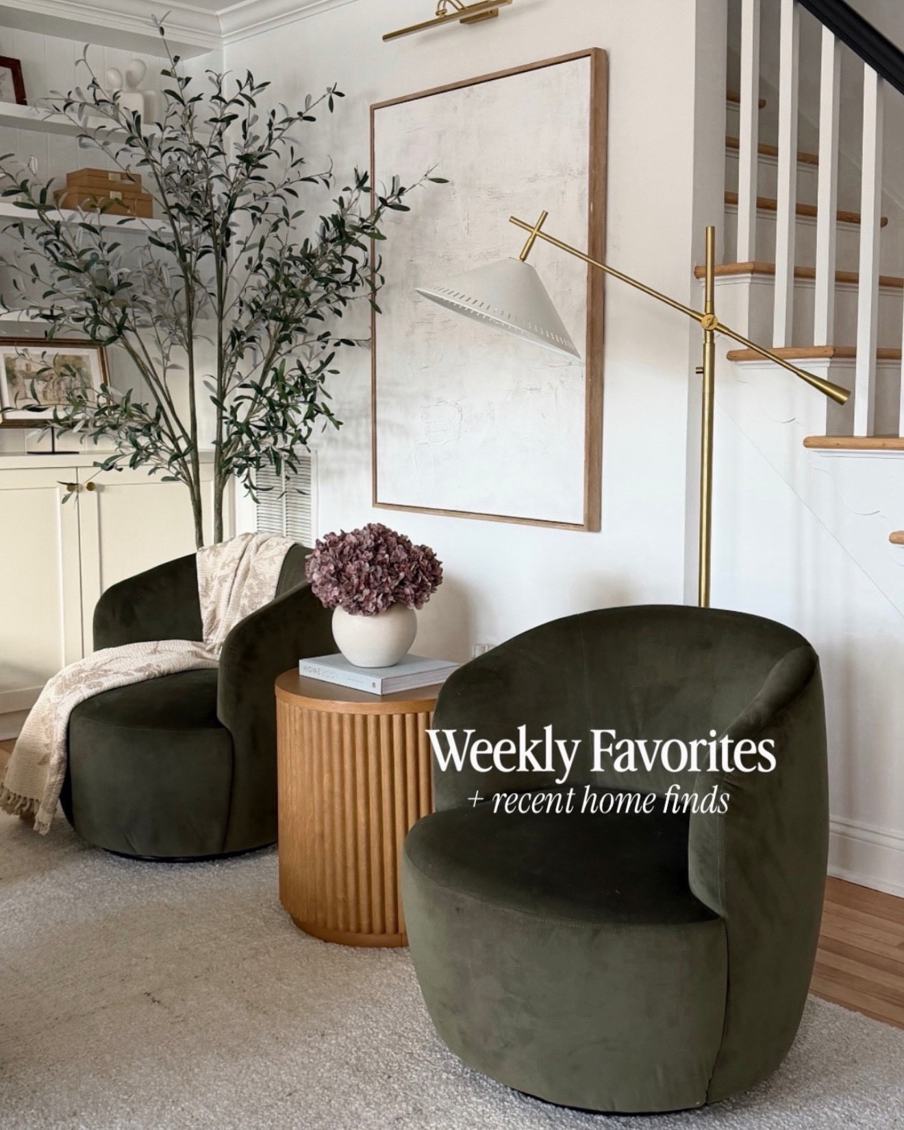 Sharing a recap of this week’s favorite finds in my home currently “on sale” and recent designer look for less pieces that give that elevated look without the price tag!! ✨🎉

#homefinds #neutralhome #modernorganic #wayfairfinds #amazonhome



#LTKHome #LTKSaleAlert