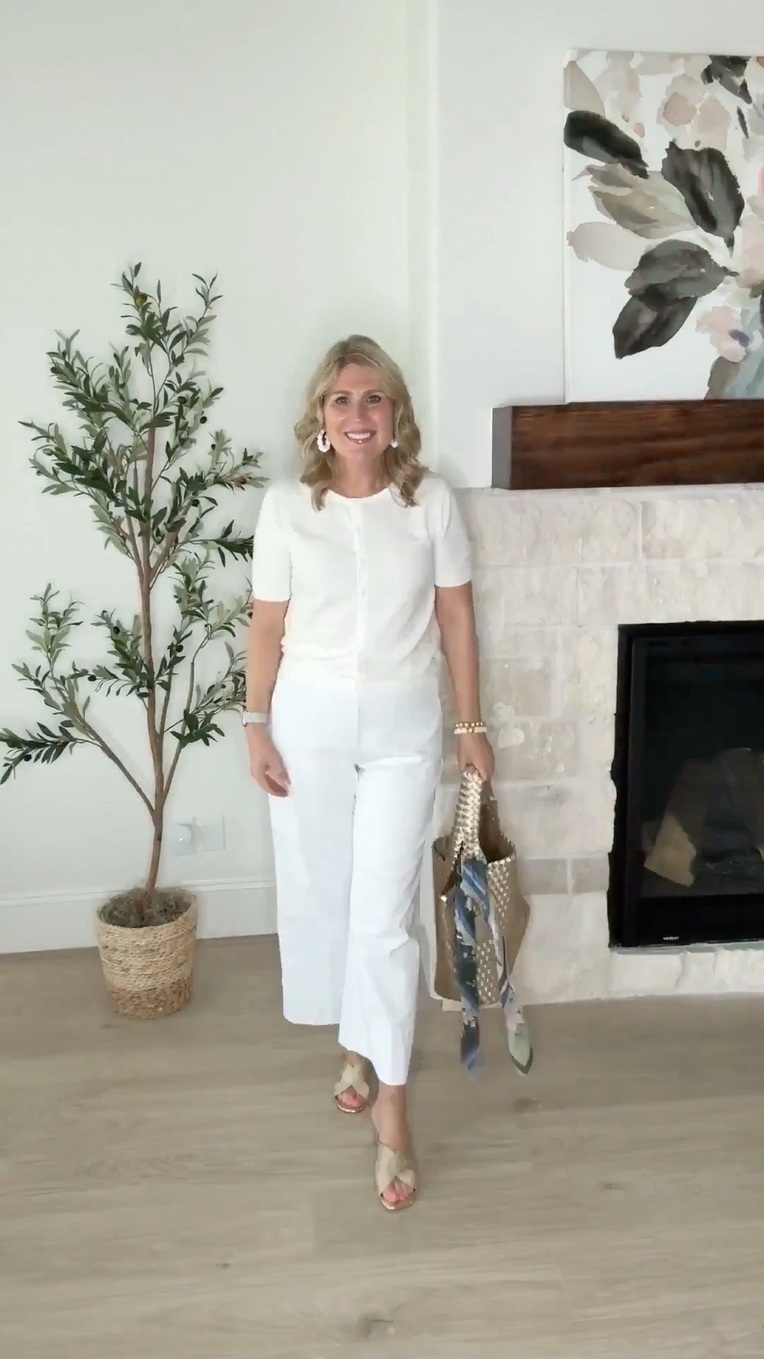 Sweaters run tts! 
Denim runs tts.
White pants run tts.

Spanx discount code for the white pants: CINDYXSPANX

#LTKWatchNow #LTKItBag

#LTKOver40 #LTKootd #LTKSeasonal #LTKFindsUnder50 #LTKSaleAlert #LTKMidsize #LTKWorkwear