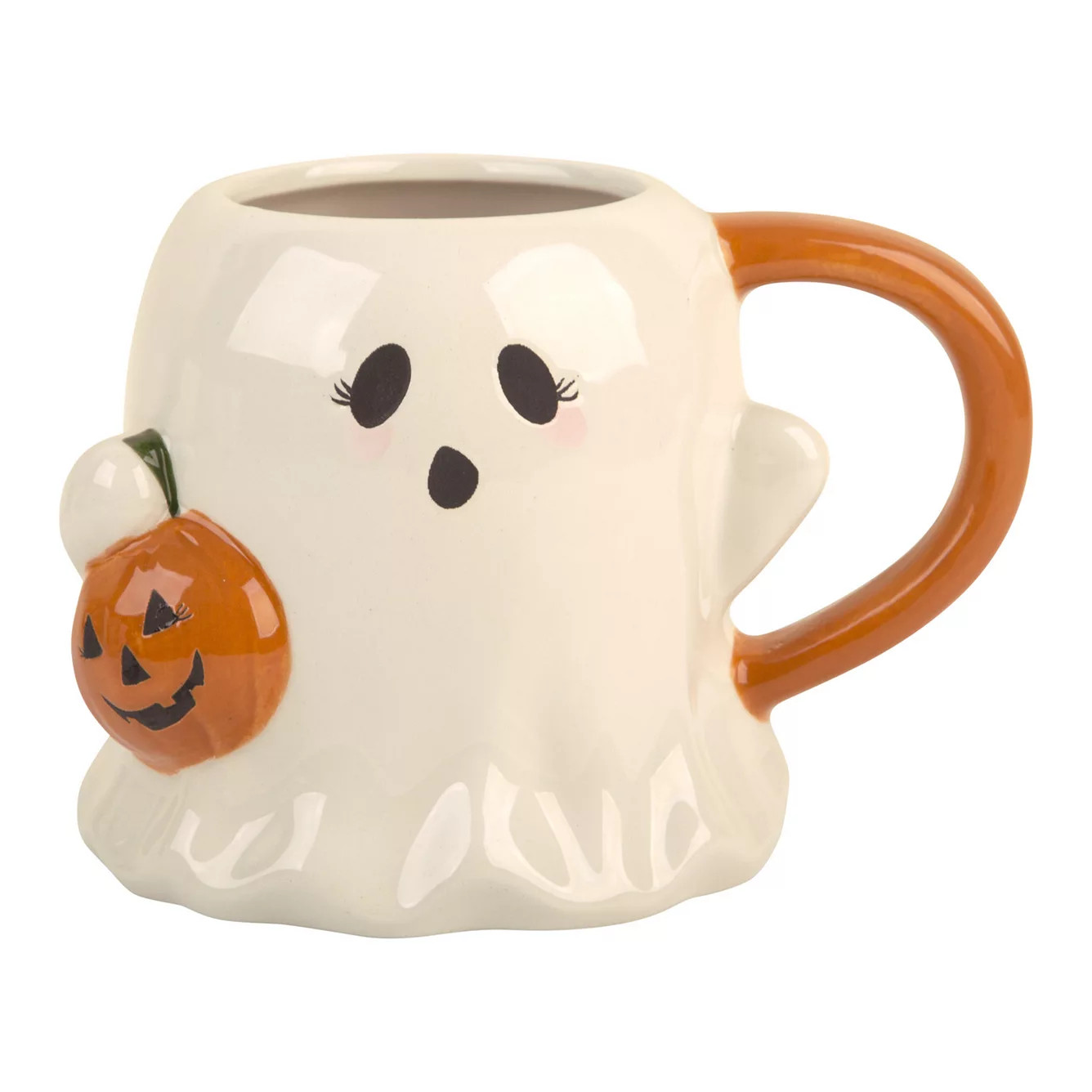 Retroware by Home Essentials Ghost with Jack-O-Lantern Candy Bag Mug | Kohl's