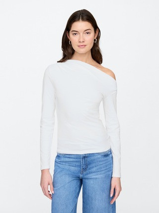 Shine One-Shoulder Top | Gap Factory