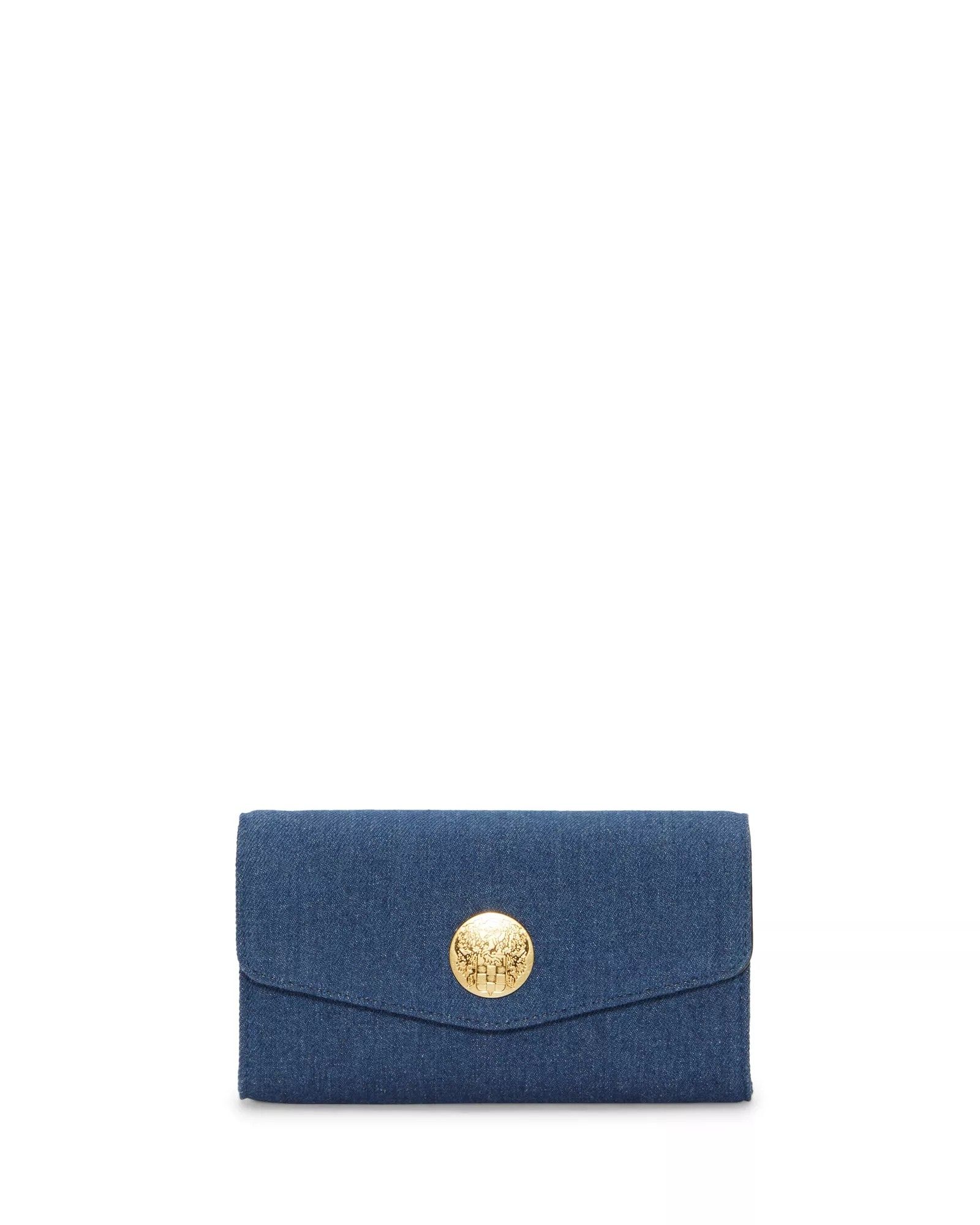 Vince Camuto Kisho Denim Wallet on a Chain | Vince Camuto