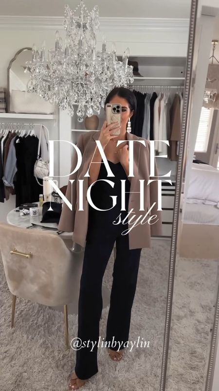 Date night style/ I just shy of 5/7" for reference wearing the size
XS top from amazon and size 0 jeans. Linking similar blazer options to recreate the look, StylinByAylin

#LTKunder100 #LTKSeasonal #LTKstyletip