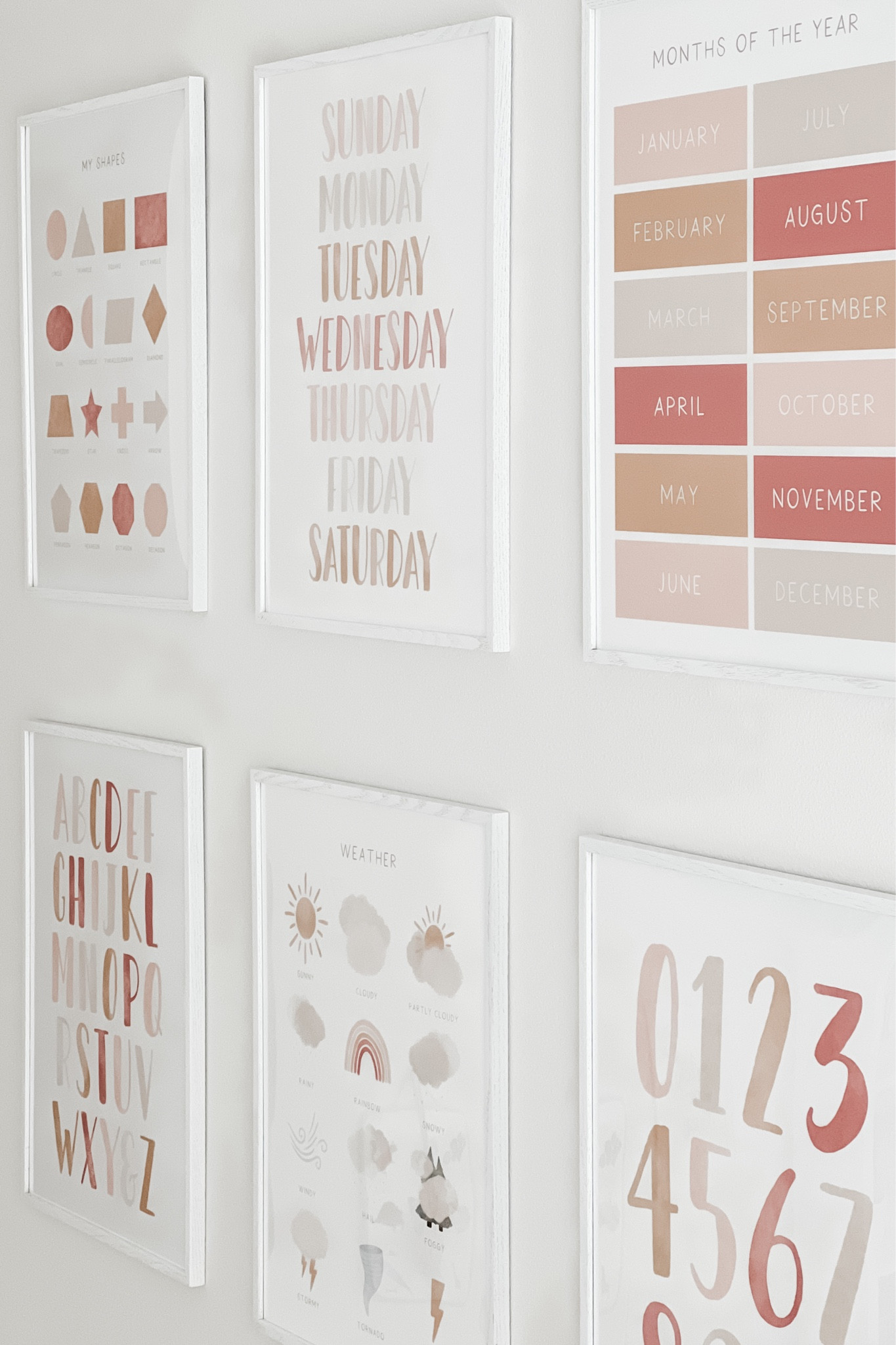 I adore these beautiful prints that we chose for our playroom! The muted colors and watercolor effect make them feel playful enough for a child’s space, but also work with our home’s aesthetic. The frames are lovely and I appreciate that the “glass” is actually plastic so in the event that one gets knocked down we won’t have shards of glass all over our #LTKtoddlers playroom. 🎨🖌️🖼️

#LTKkids #LTKhome