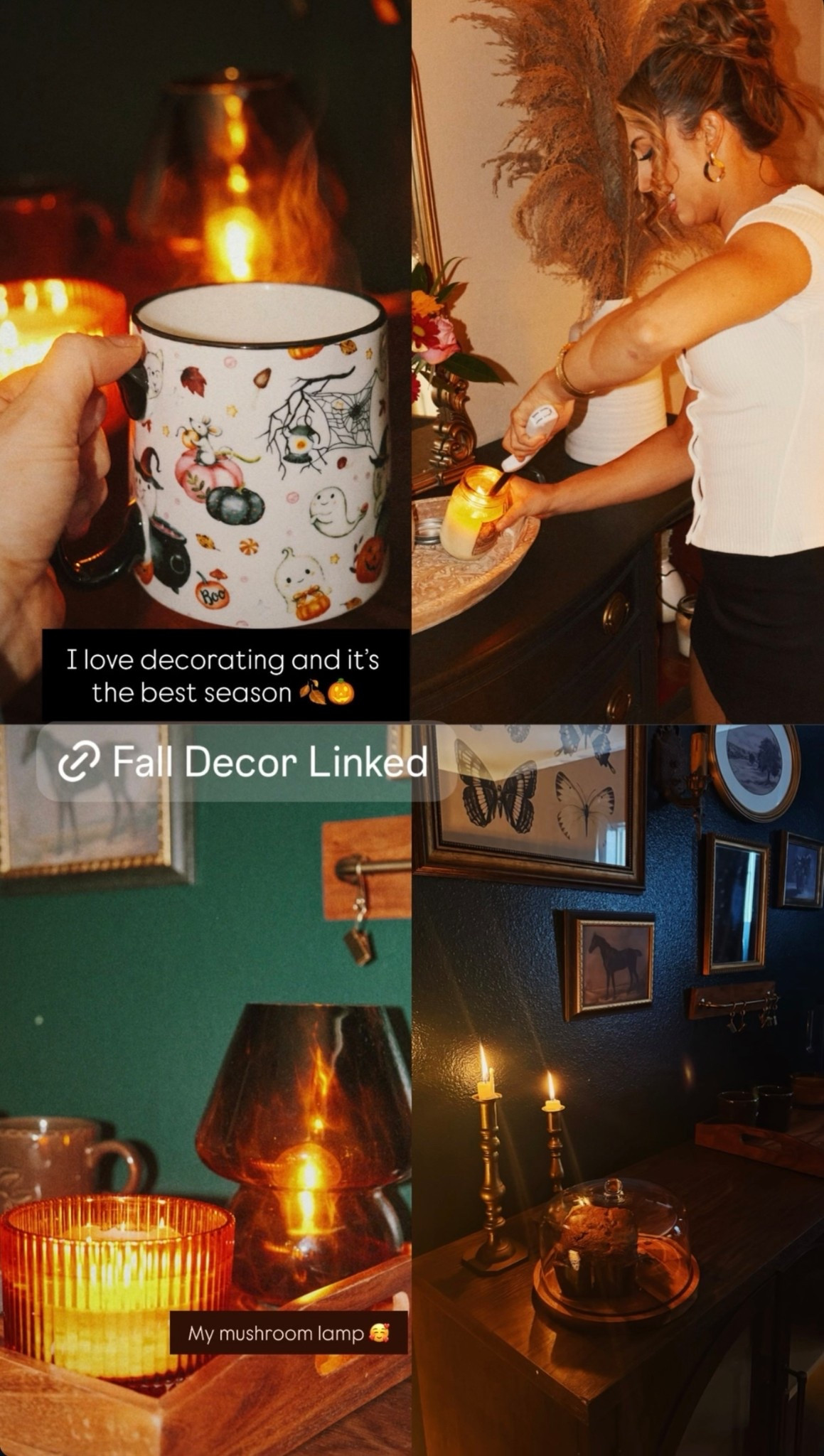 Cozy Fall Home Decor Ideas 🍁✨ Candles, Mugs & Autumn Vibes

#fallhomedecor #cozyfallvibes #falldecorideas #autumnaesthetic #cozyhomeinspo #fallfavorites #fallhomeinspiration #seasonaldecor #fallstyle2025 #cozycorner
