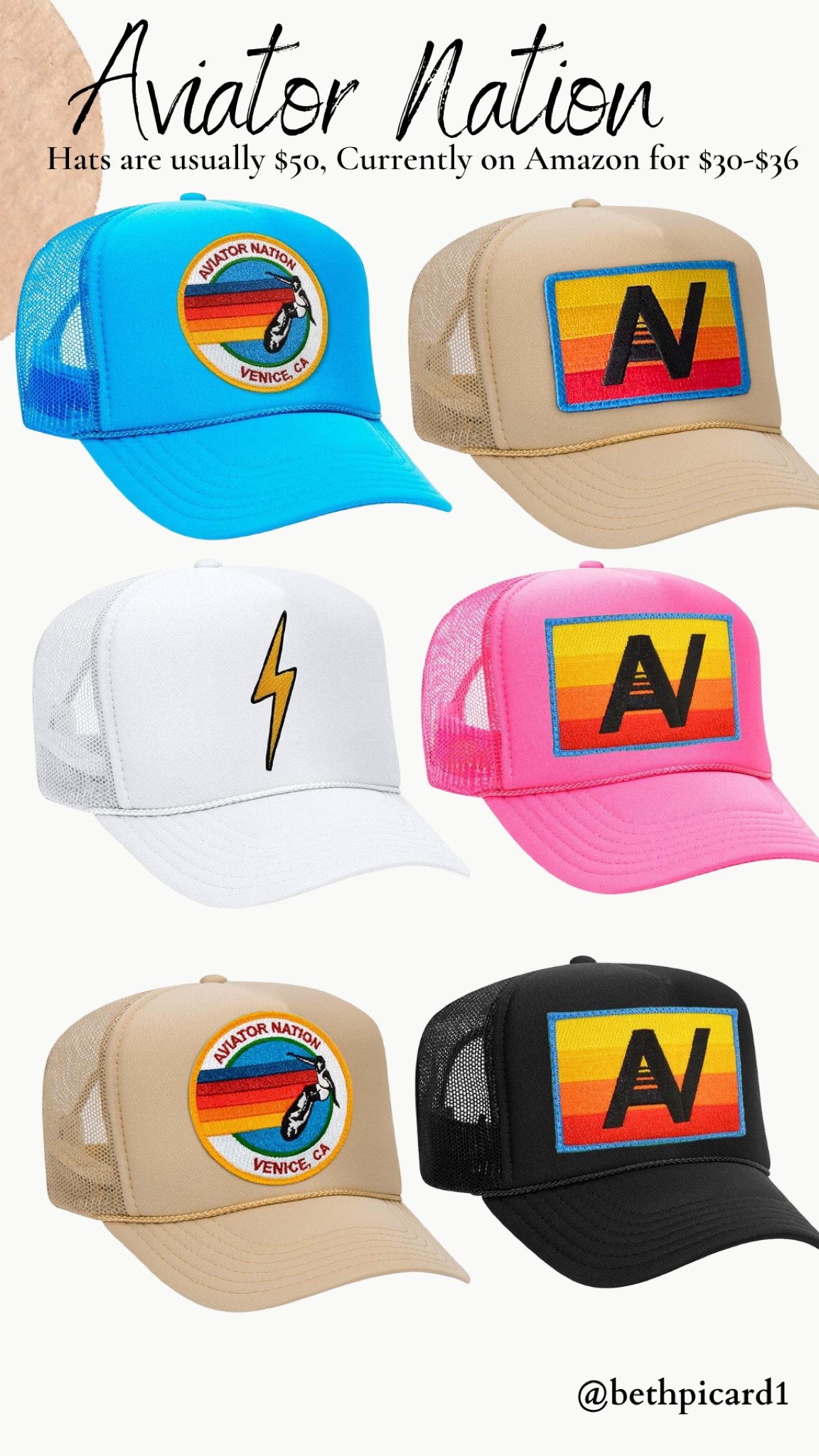 Aviator Nation trucker hat

#LTKSeasonal #LTKstyletip #LTKunder50