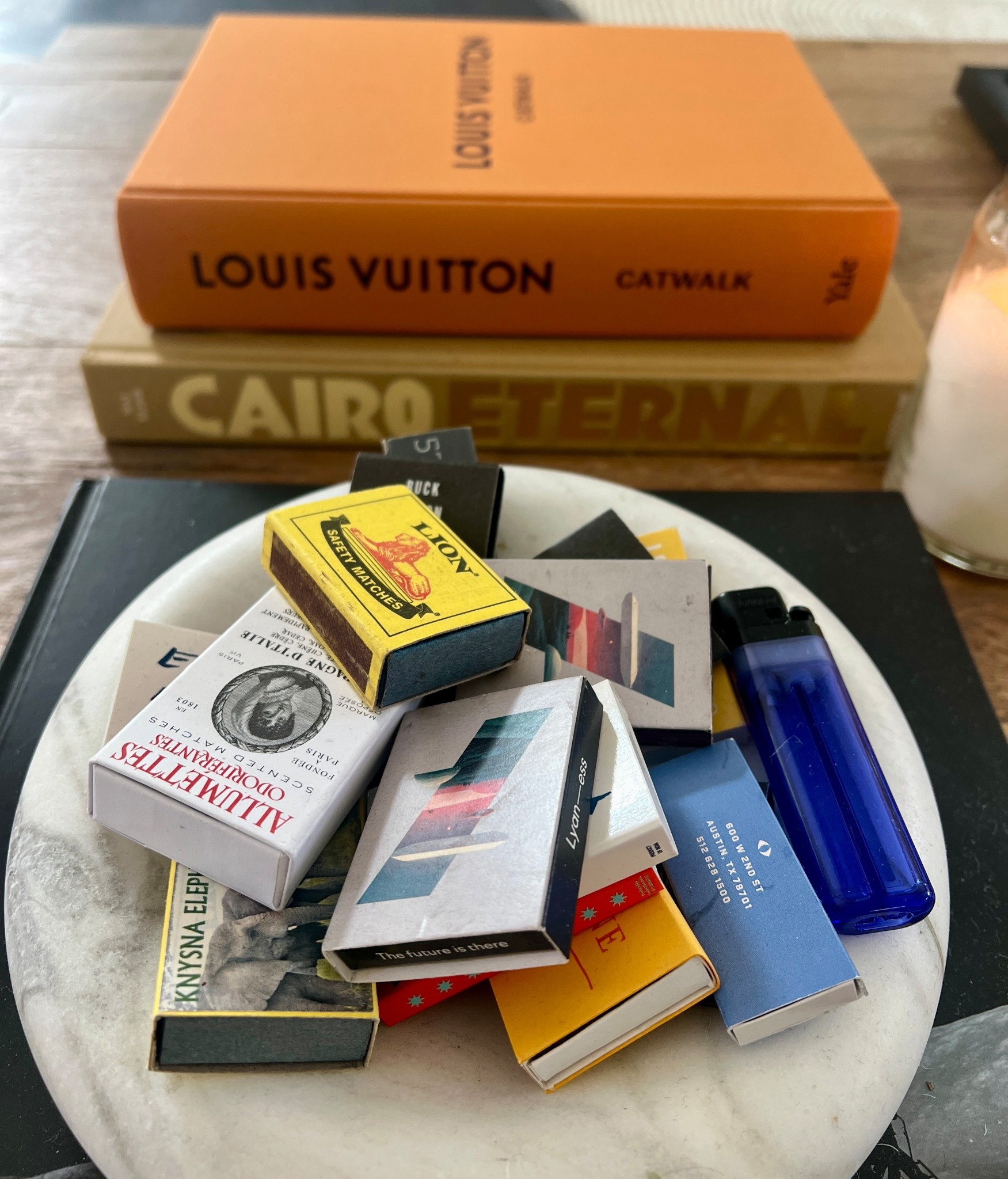 Vintage matchbooks and coffee table books. 

#LTKGiftGuide #LTKFindsUnder100 #LTKHome