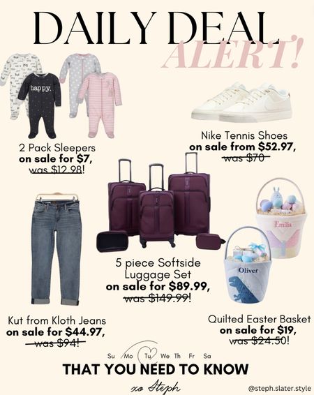 Daily Deals
Baby
Easter baskets
Travel

#LTKsalealert #LTKbump #LTKtravel