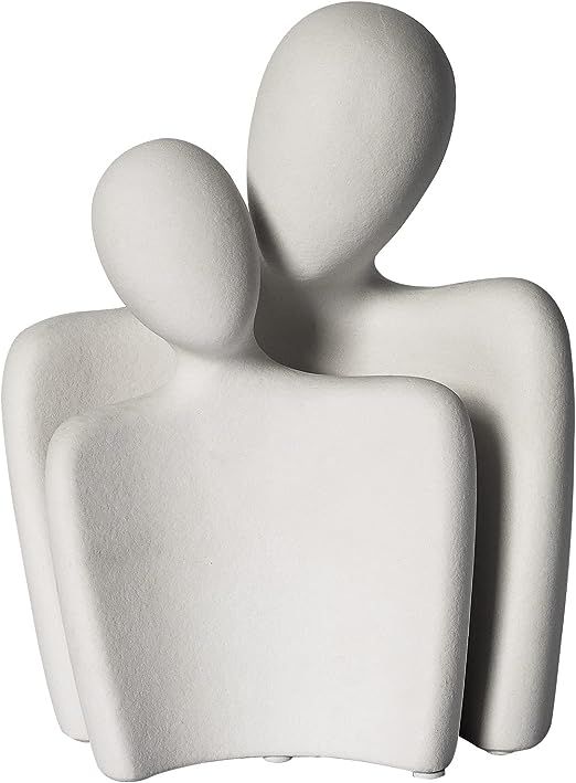 WANCHIY Modern Home Decor Lover Statues- 10'' Porcelain Sculptures for Shelf and Table Decor, Aff... | Amazon (US)