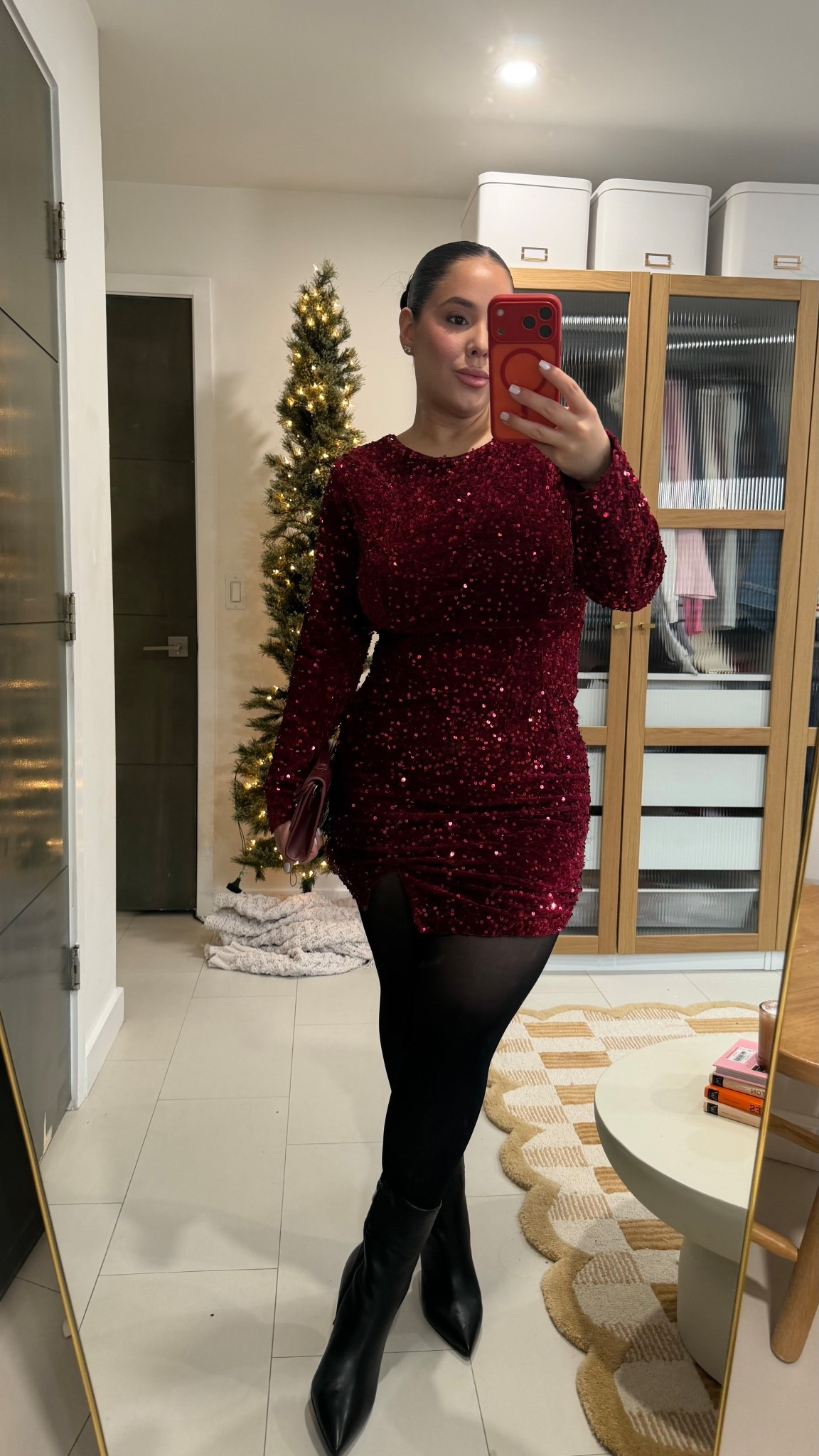 The holiday sparkly dress of my dreams ✨❤️ — Wearing size L

This full-sequin mini is glamorous, flattering on a curvy midsize body, and perfect for Christmas parties, holiday events, or New Year’s Eve. She’s sparkly, she’s stunning, she’s HERE & the best part she’s under $50!

#LTKHoliday #LTKMidsize #LTKgrwm