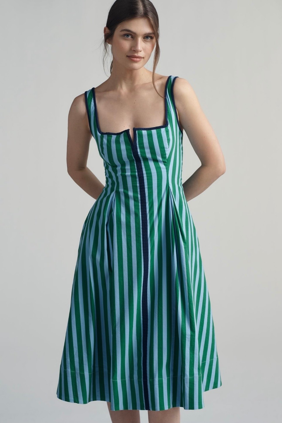 Ohhh these stripes are so fun! 🩵💚

#LTKgrwm #LTKSeasonal #LTKootd