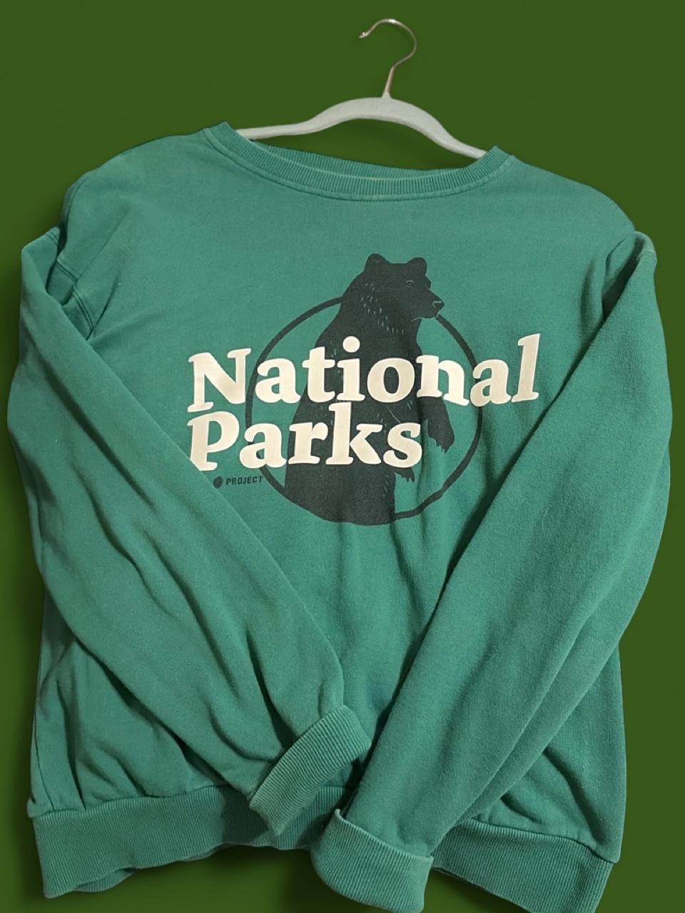 Parks Projects National Parks Green Pullover Sweatshirt | Poshmark
