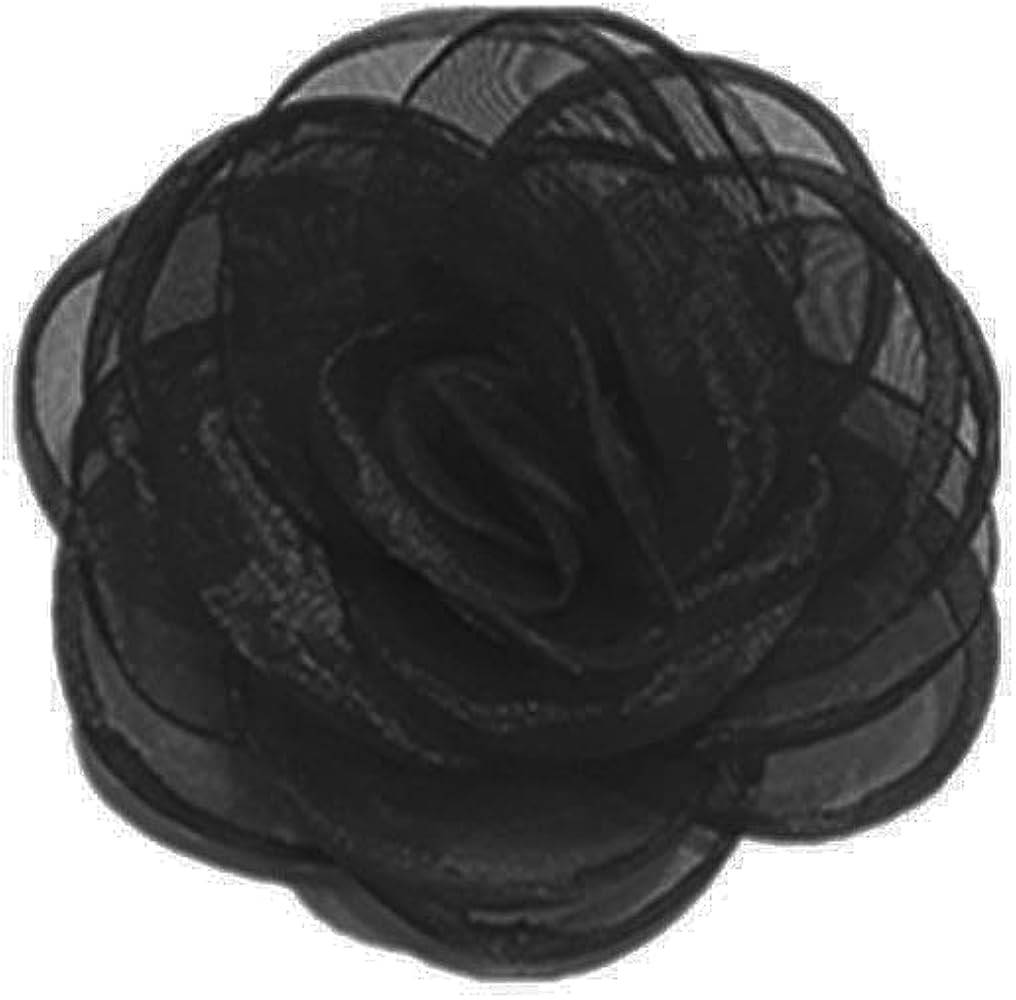 Dainty Rose Flower Brooches Pins Delicate Large Lace Flowers Brooch Classic for Wedding Party Dan... | Amazon (US)