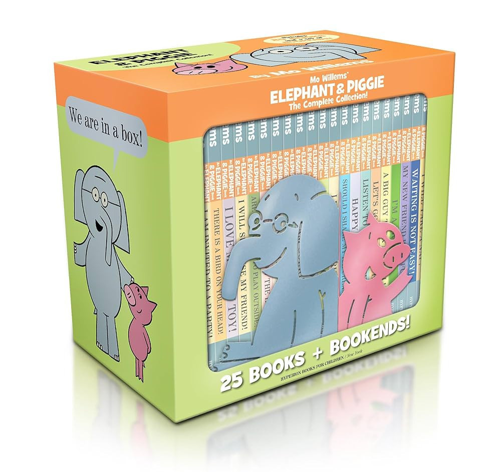 Elephant & Piggie: The Complete Collection (Includes 2 Bookends) (An Elephant and Piggie Book) | Amazon (US)