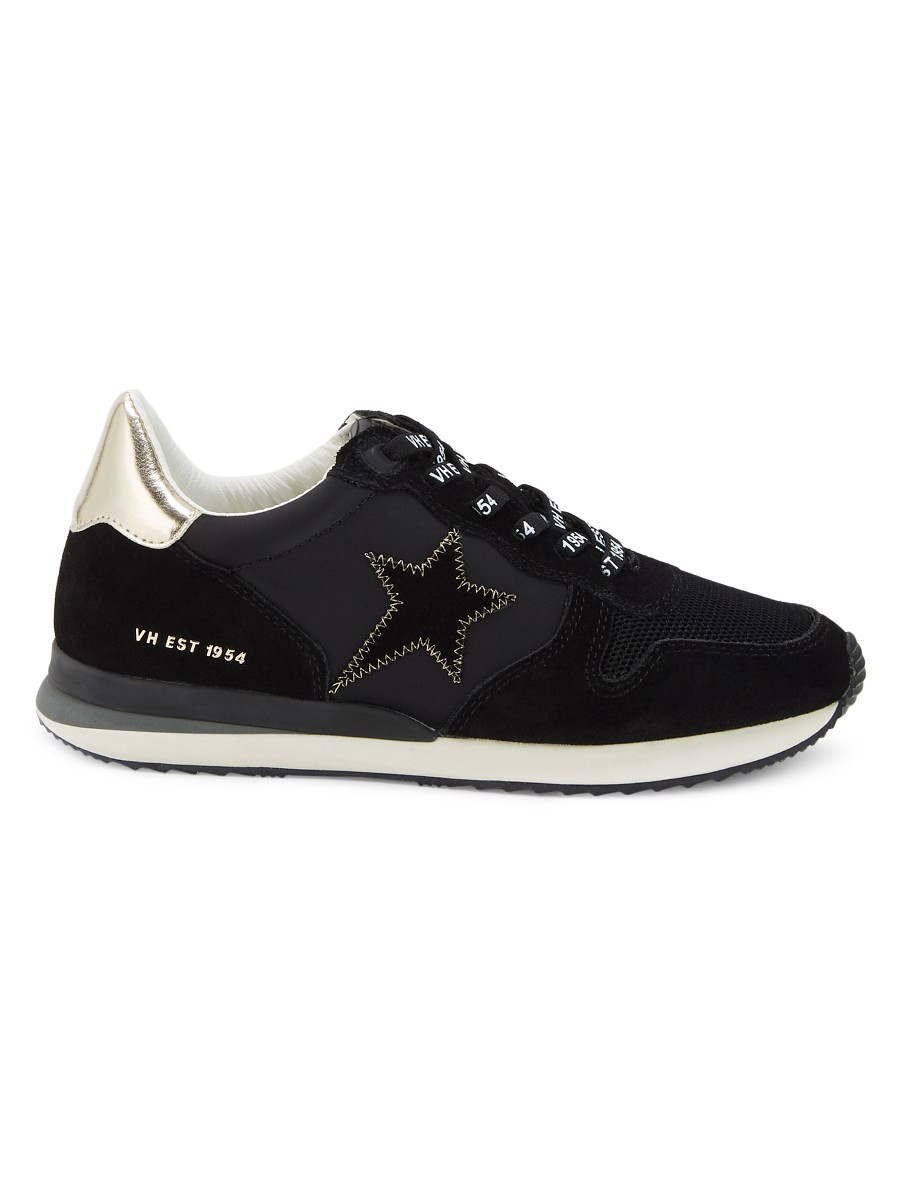 Vintage Havana Women's Rock Star Leather & Suede Sneakers - Black - Size 6 | Saks Fifth Avenue OFF 5TH