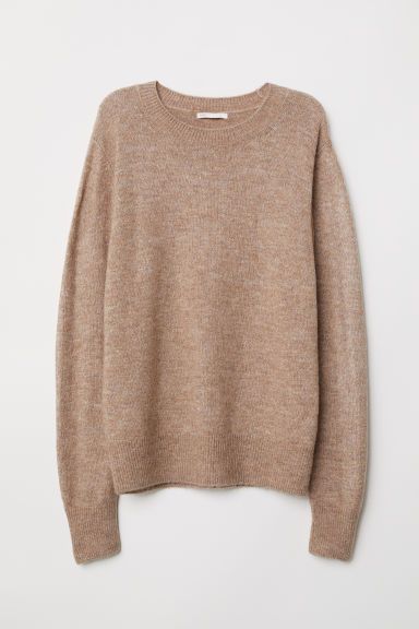 H & M - Fine-knit Sweater - Brown | H&M (US + CA)
