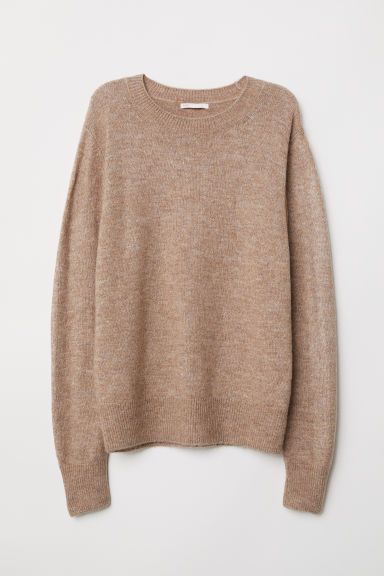 H & M - Fine-knit Sweater - Brown | H&M (US)