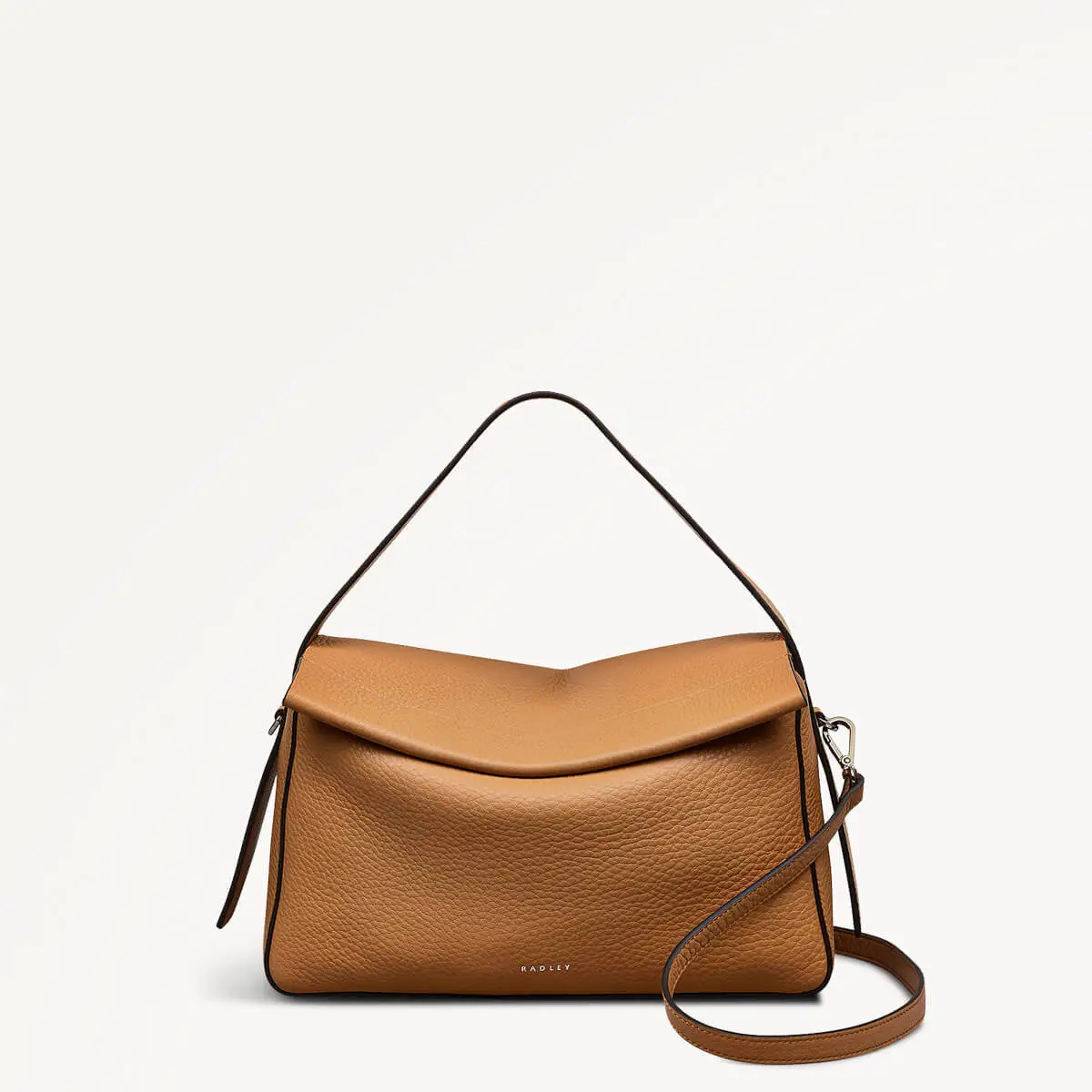 Dark Butter Brown Handbag With Strap | De Beauvoir SS25 | Radley | Radley London US