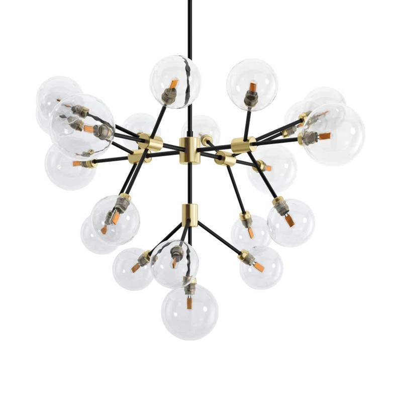 Zendaya 20 Light Metal Sputnik Chandelier | Wayfair North America