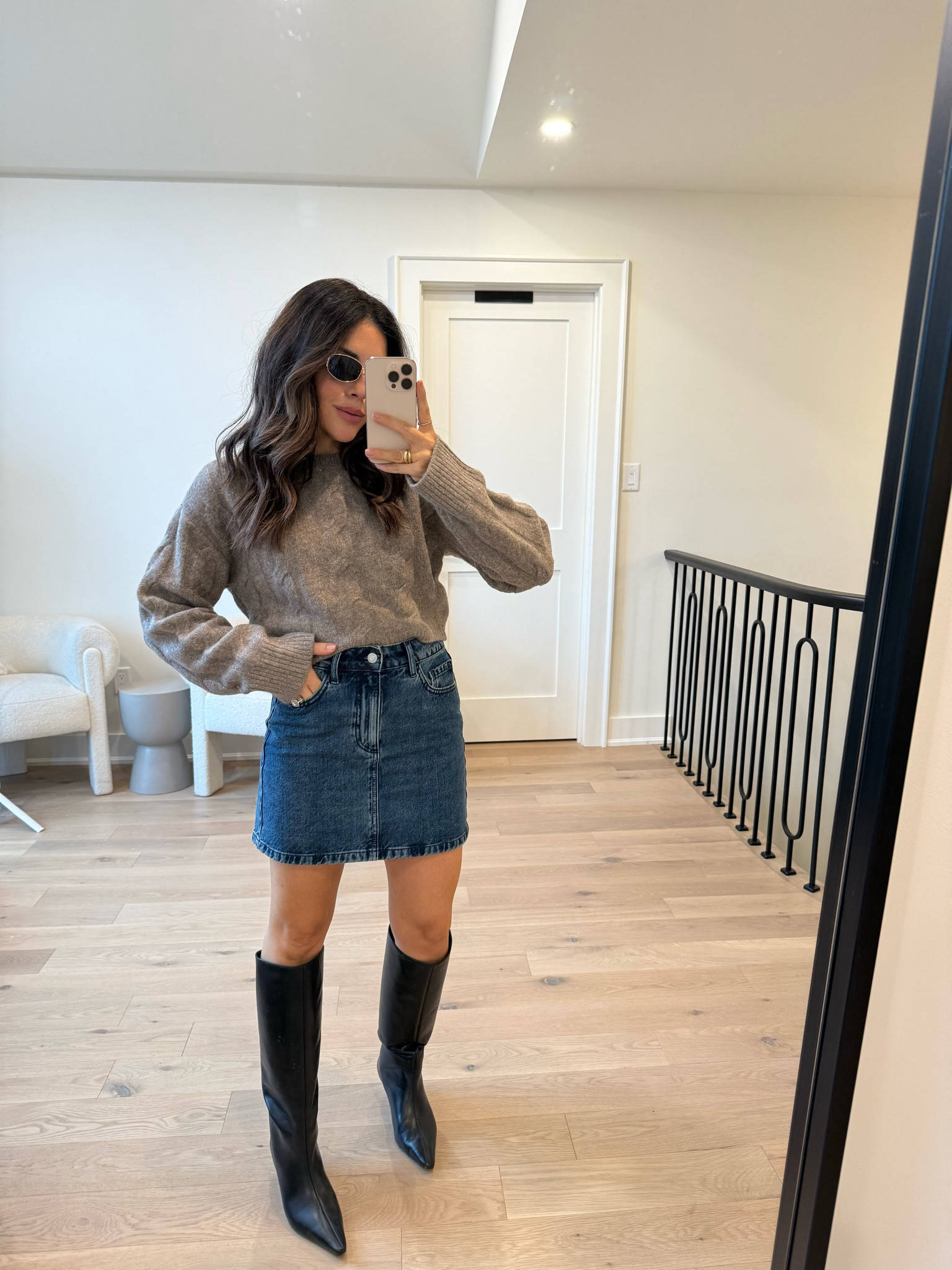 Sweater - XS
denim skirt - XS

#LTKautumn #LTKcanada #LTKstyletip