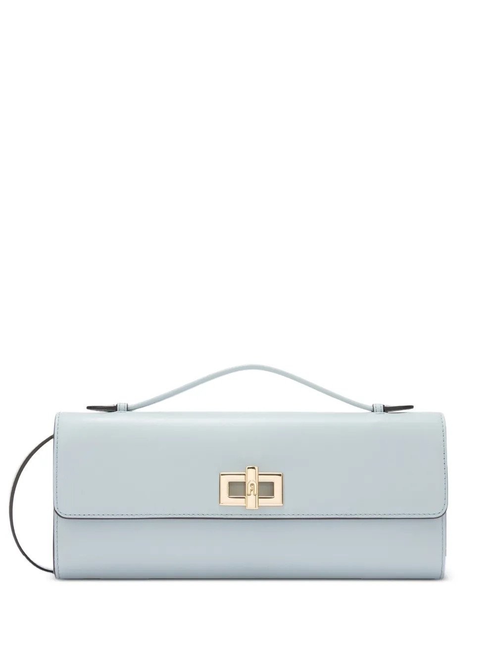Furla Clara Leren Clutch | Blauw | FARFETCH NL | Farfetch Global