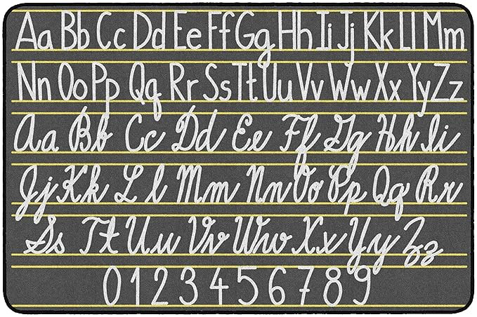 Flagship Carpets FE288-32A Handwriting Samplers, Multi | Amazon (US)