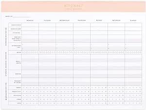 Wellness Tracker Planning Pad - Best Notepad for Improving Mental & Physical Health - Daily/Weekl... | Amazon (US)