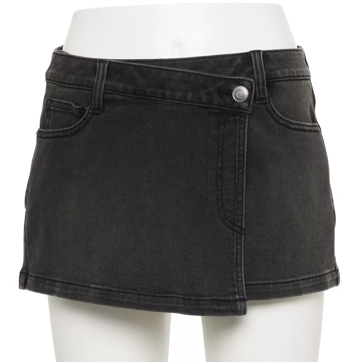 Juniors' Project Indigo Mid-Rise Wrap Skort | Kohl's