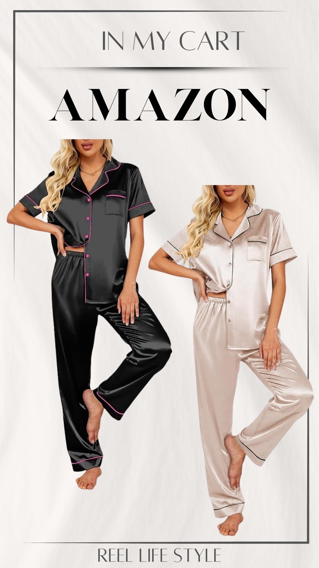 I’ve been looking for some pajama sets and I found some really cute ones on Amazon plus they are on sale right now. I love the silk look of these and they have some really pretty color options available



#LTKSaleAlert #LTKFindsUnder50 #LTKSeasonal