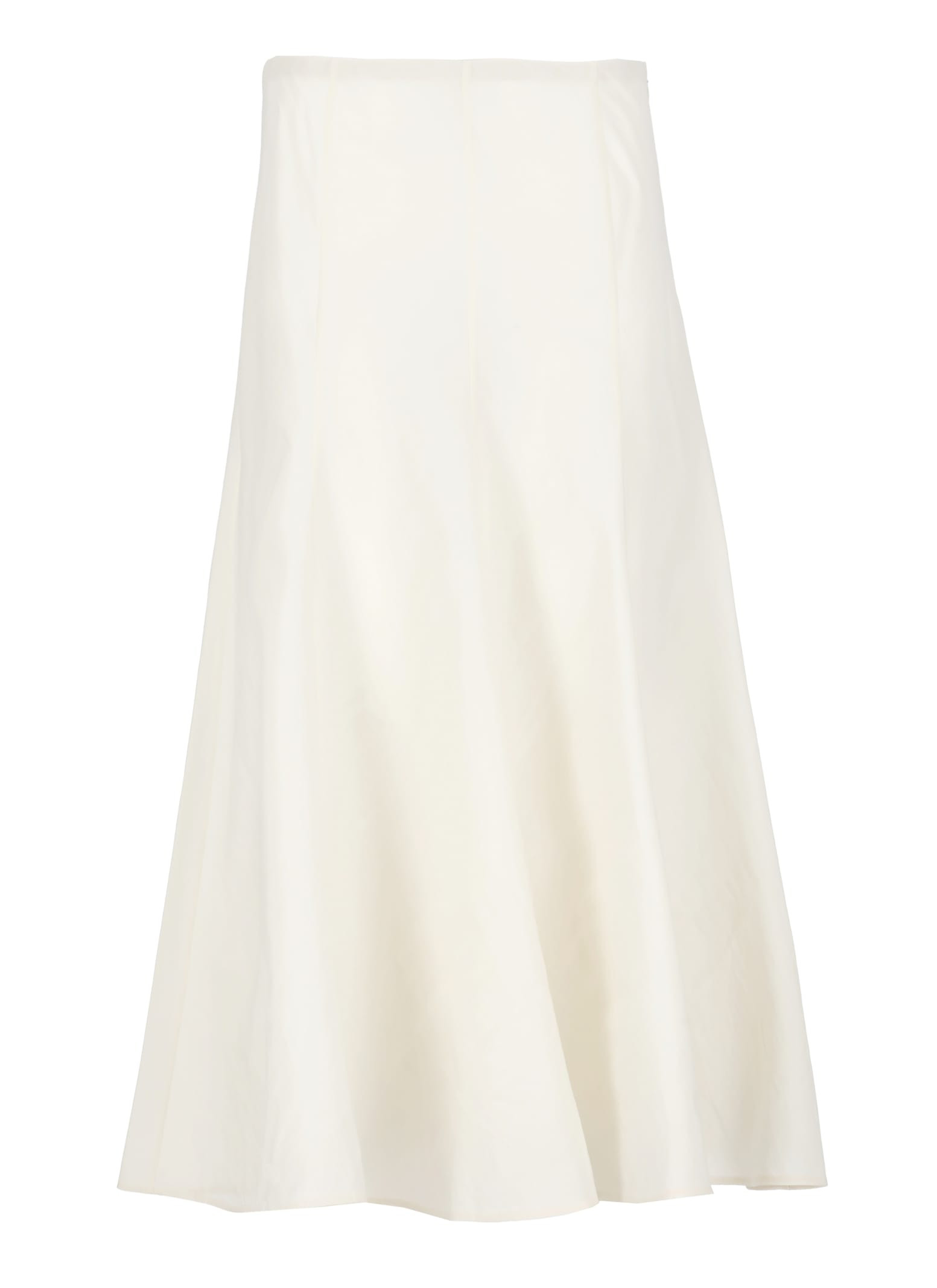 Khaite Lenno Flared Hem Midi Skirt | Italist.com US