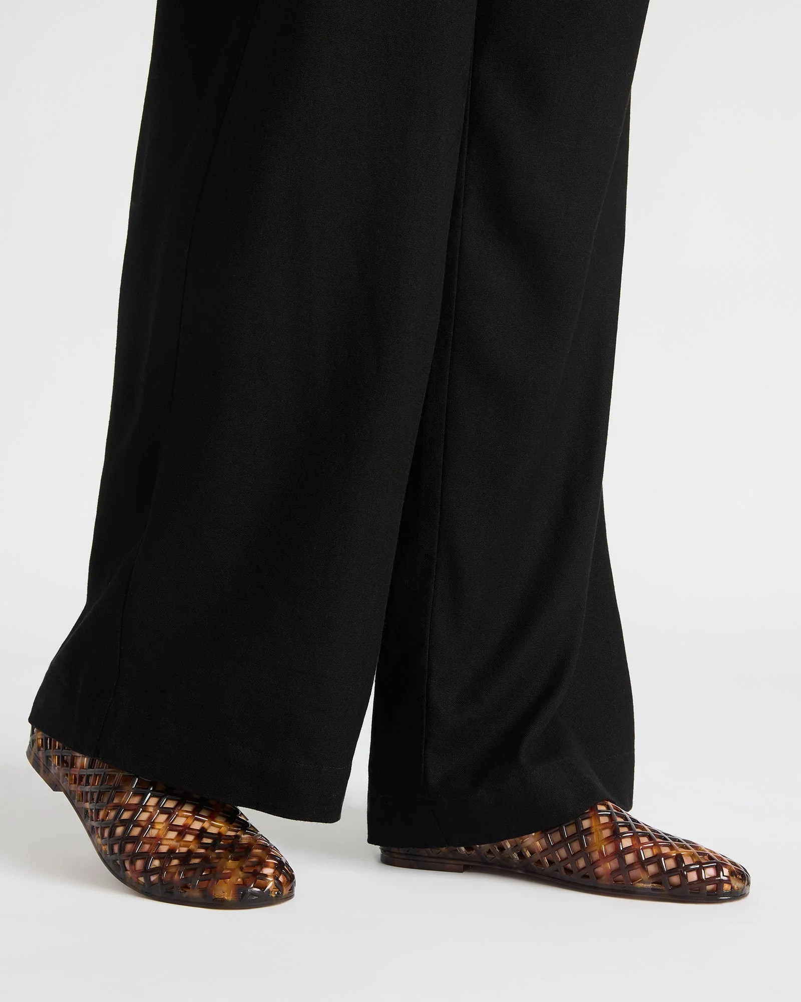 GROVE Tortoise Square-Toe Jelly Women's Flat | Steve Madden (US)