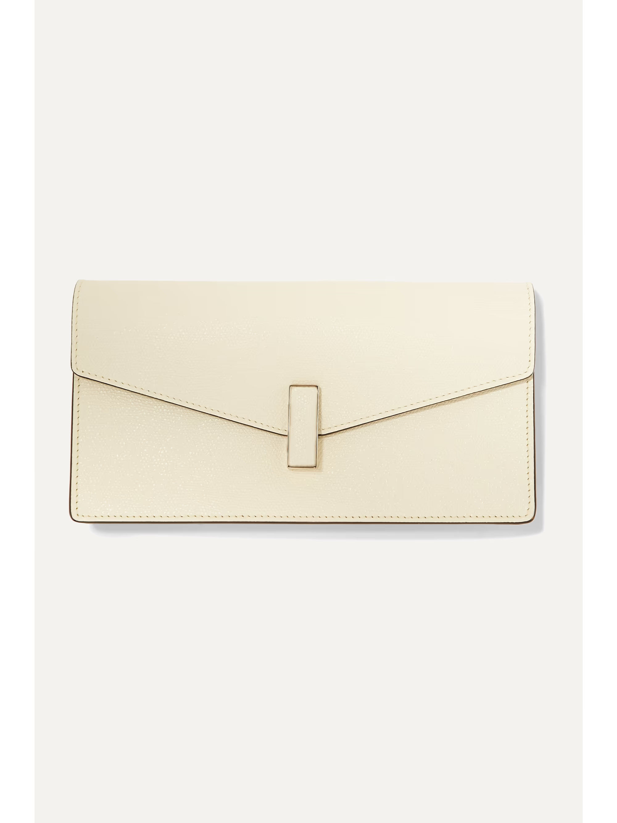 Iside textured-leather clutch | NET-A-PORTER (US)