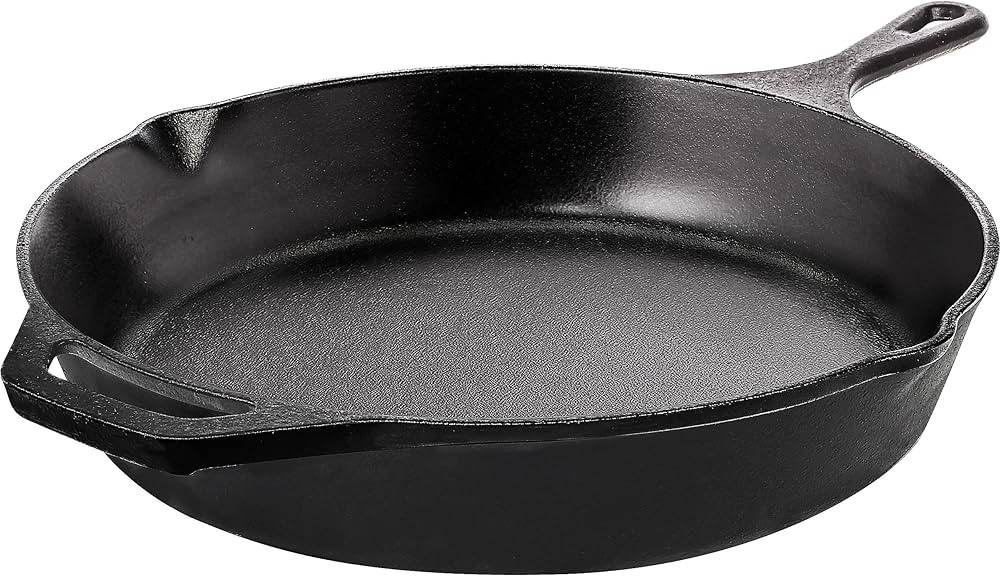 Utopia Kitchen Saute Fry Pan - Chefs Pan, Pre-Seasoned Cast Iron Skillet - Frying Pan 12 Inch - S... | Amazon (US)