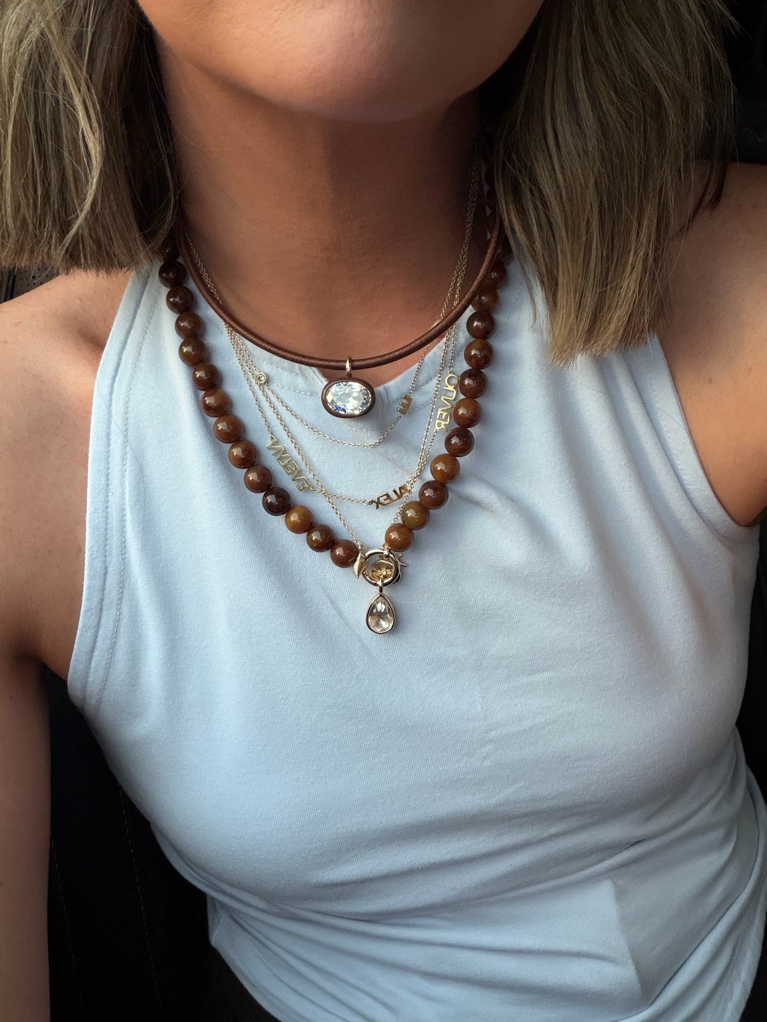 My custom necklaces are 30% off this weekend — no code needed!!! 🙌🏼

The sis kiss, initial necklaces, name necklace, mantra necklace, gold jewelry, gold necklace stack

#LTKSaleAlert