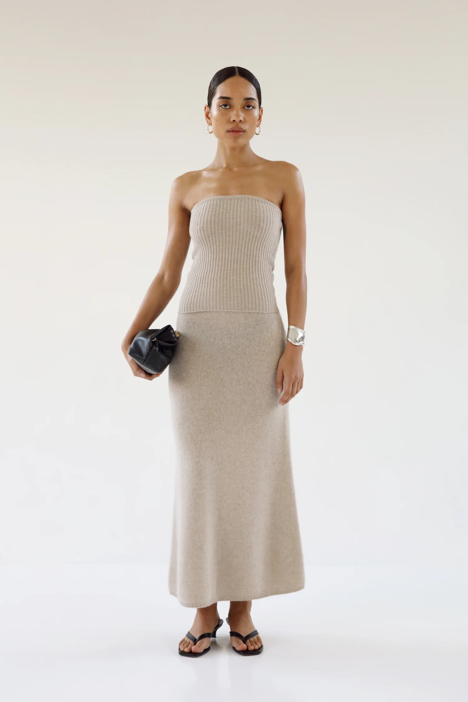 Lou Top, taupe | Almada Label