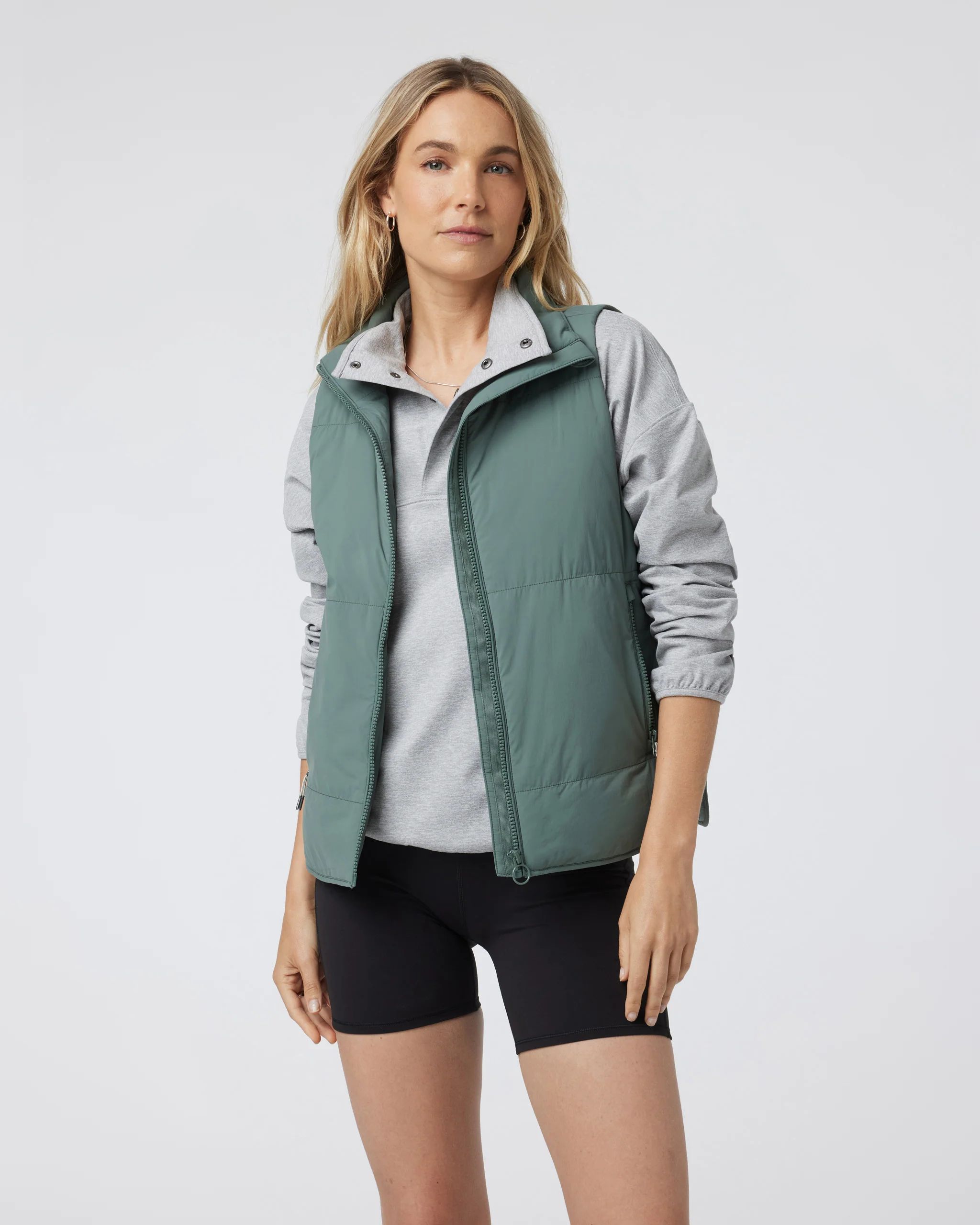 Canyon Insulated Vest | Marsh Lightweight Vest | Vuori | Vuori Clothing (US & Canada)