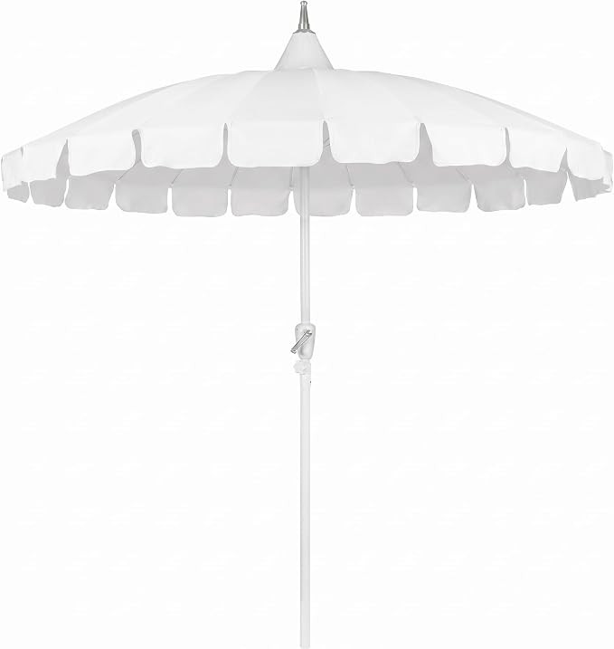 8Ft Patio Pagoda Umbrella, UV Protect Pool Umbrellas with Heavy Duty Pole, Outdoor Market Umbrell... | Amazon (US)