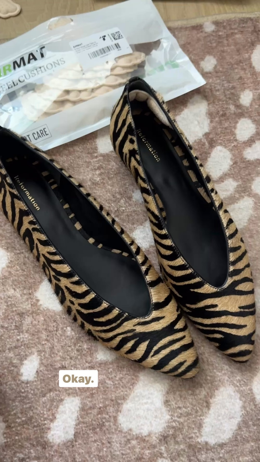 New tiger print flats- love them so much! Run big- i sized down half a size and added in heel grippies which i linked.

#LTKootd #LTKWorkwear