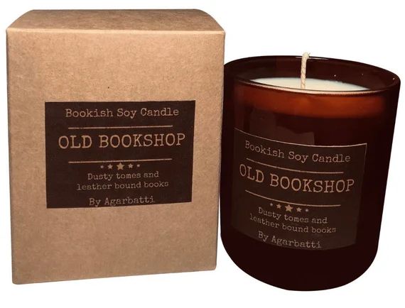 Bookish Candles old Bookshop Candle rare Candle  Soy Wax - Etsy | Etsy (US)