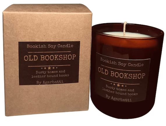 Bookish Candles old Bookshop Candle rare Candle  Soy Wax - Etsy | Etsy (US)