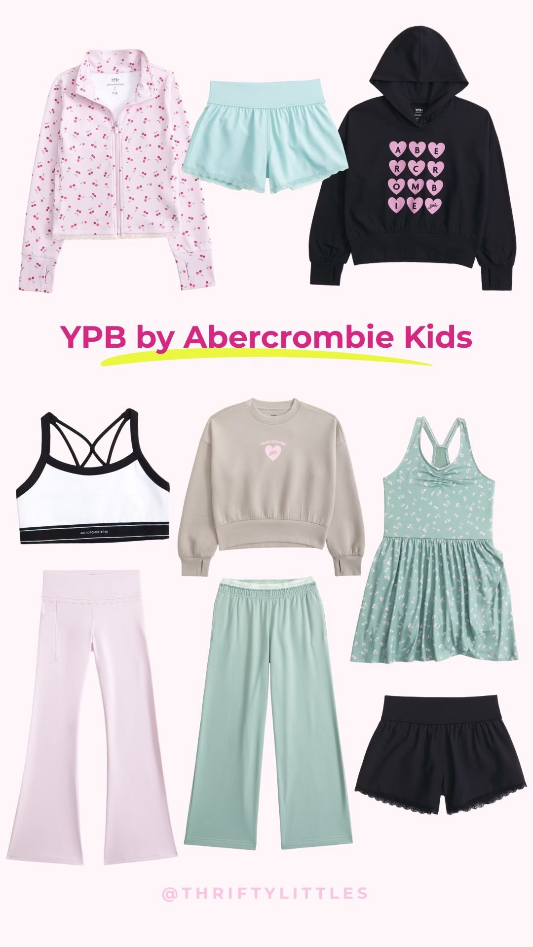 YPB by Abercrombie Kids makes for the cutest activewear! Girls sizes 5-18.

#LTKKids #LTKActive
