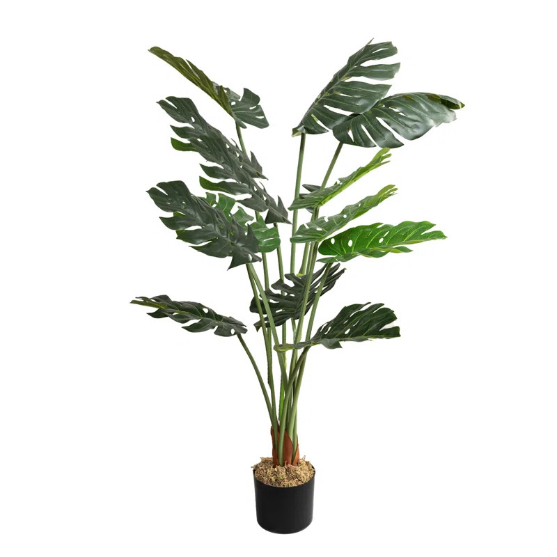Artificial Monstera Plant in Pot | Wayfair Professional