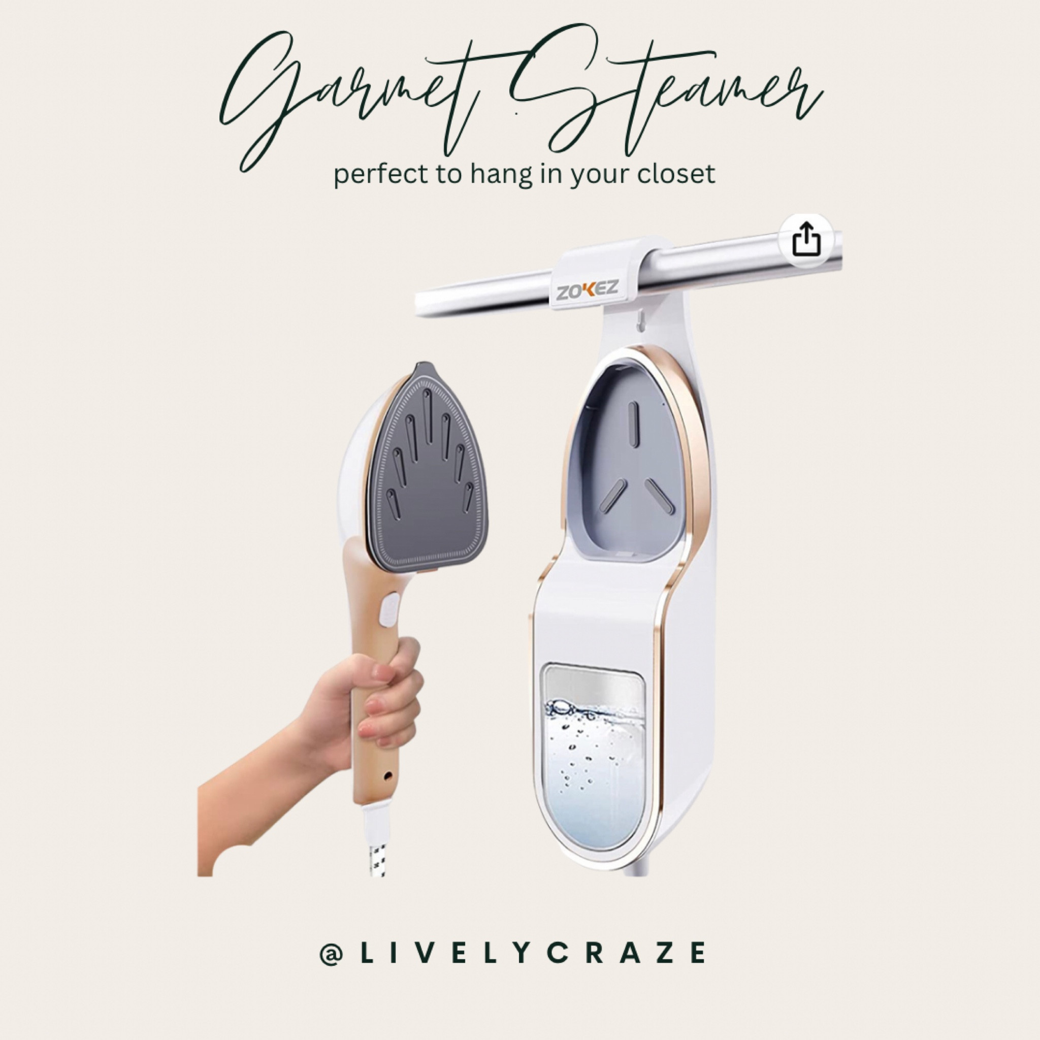 The perfect small garnet steamer for your closet only $69

#LTKFind #LTKhome