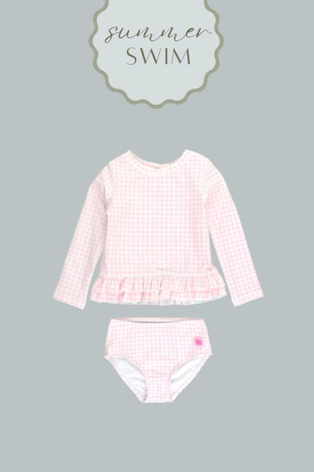 Keep your little one safe in the sun with this adorable long-sleeve pink bathing suit! Cute, affordable, and sun-smart, it's a must-have for any beach day. 

#LTKFindsUnder100 #LTKSwim #LTKStyleTip