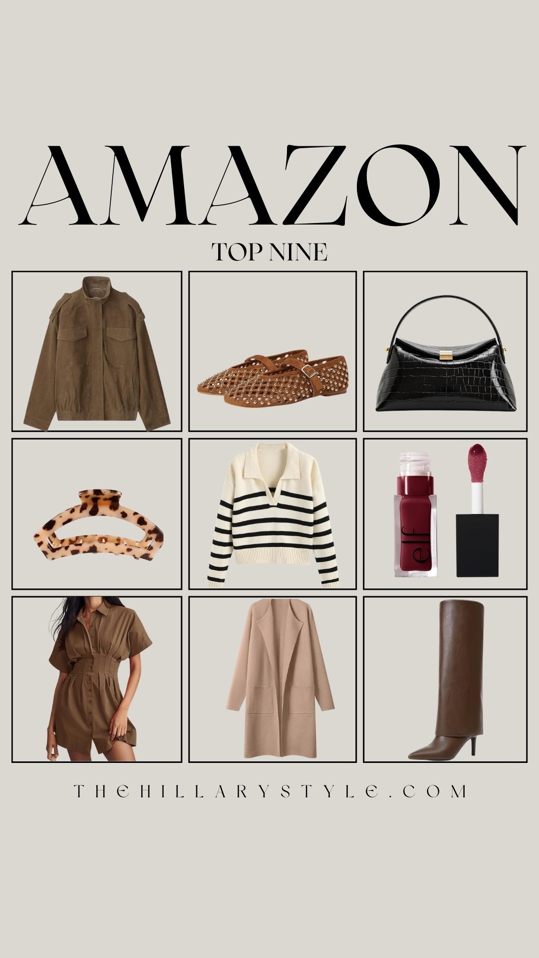 This week’s Amazon edit features timeless fall staples with a chic vibe. From JW PEI’s croc top-handle bag and Steve Madden ballet flats to striped knits and suede bomber jackets, these pieces are perfect for everyday elevated style.

#LTKSeasonal #LTKOver40 #LTKStyleTip
