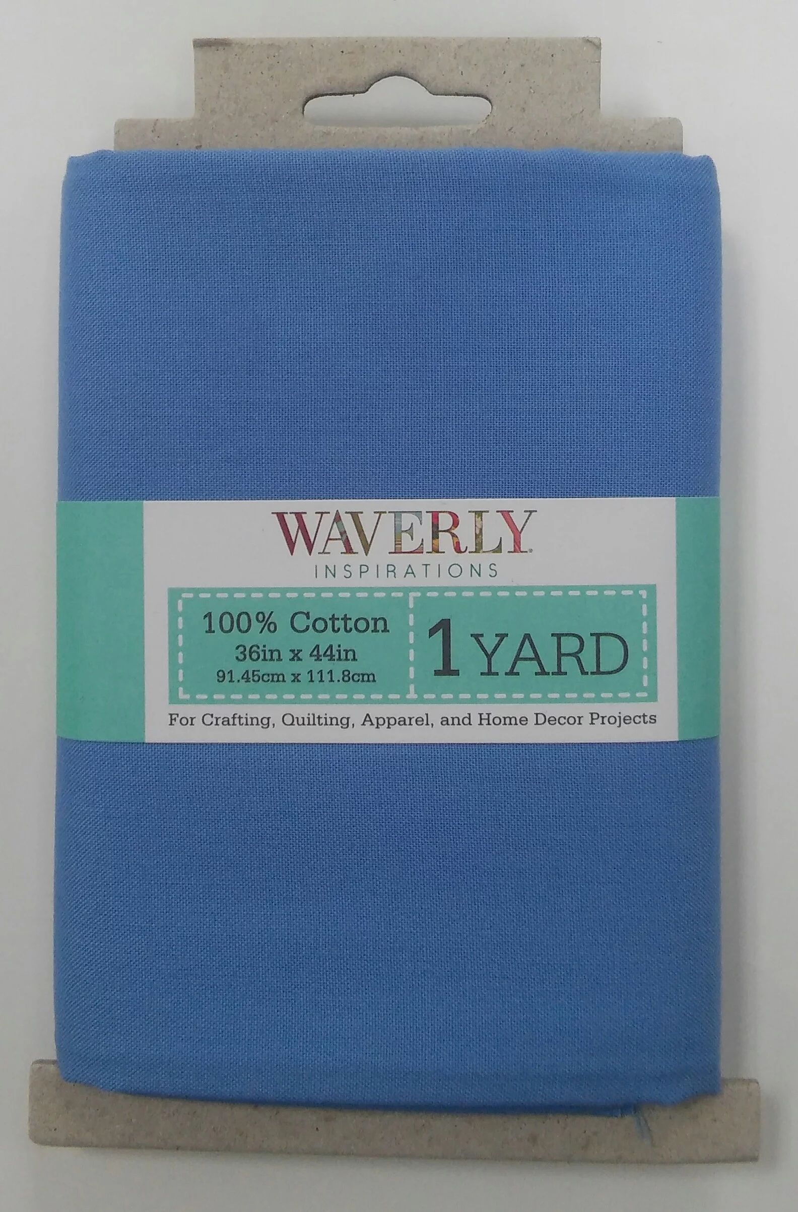 Waverly Inspirations 44" x 1 Yard Cotton Precut Solid Provence Blue Color Sewing Fabric, 1 Each -... | Walmart (US)