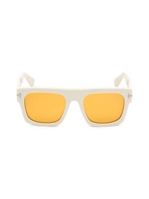 TOM FORD Fausto 53MM Square Sunglasses on SALE | Saks OFF 5TH | Saks Fifth Avenue OFF 5TH (Pmt risk)