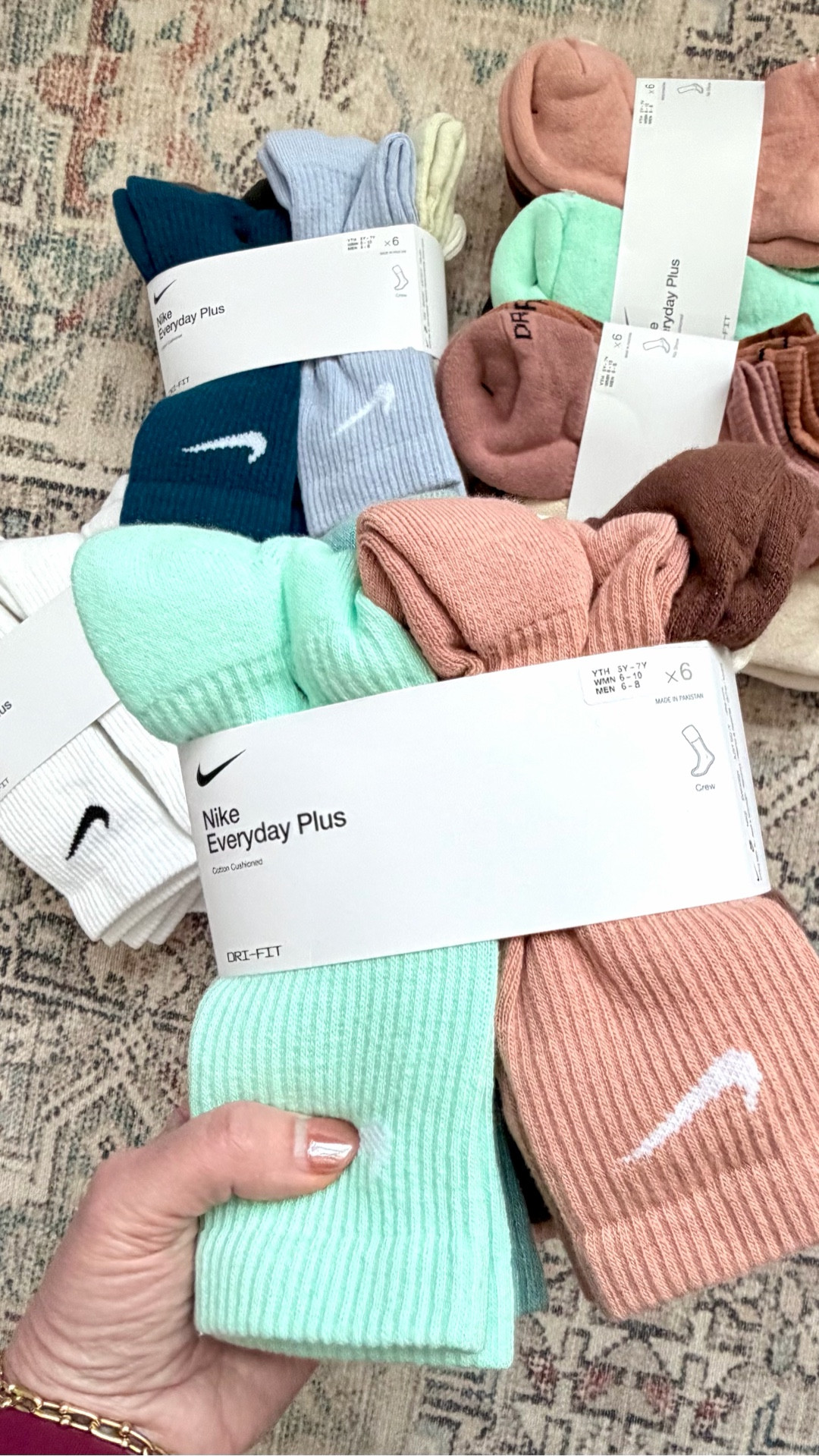 🔥 New Nike price drops + RESTOCKS on the color packs of cushion crew plus (Dri Fit)! There’s a whole section of new drops that are well-stocked! Use code BFRIDAY on marked colors & styles!

#LTKCyberWeek #LTKSaleAlert #LTKActive