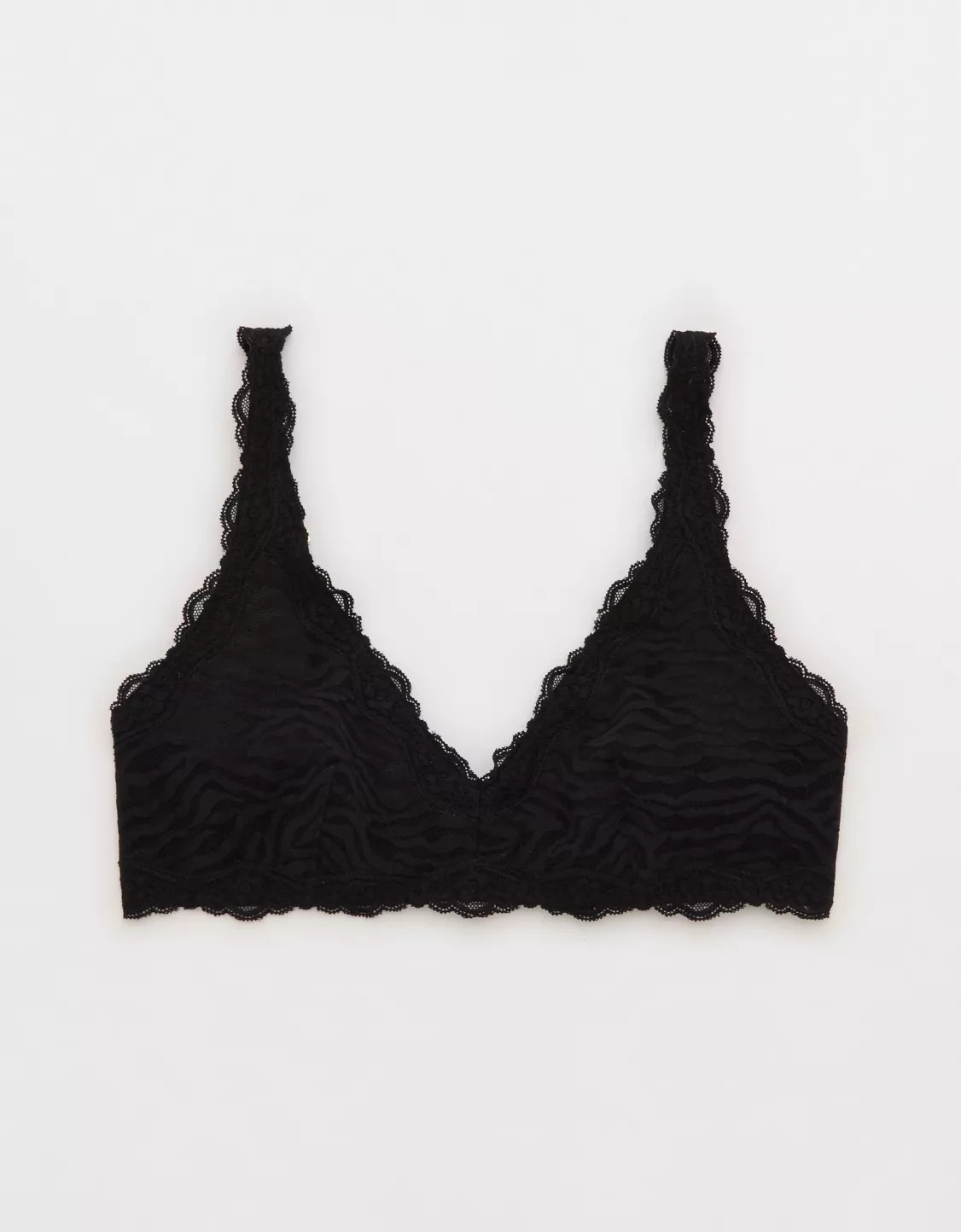 Show Off Zebra Lace Scoop Bralette | American Eagle Outfitters (US & CA)
