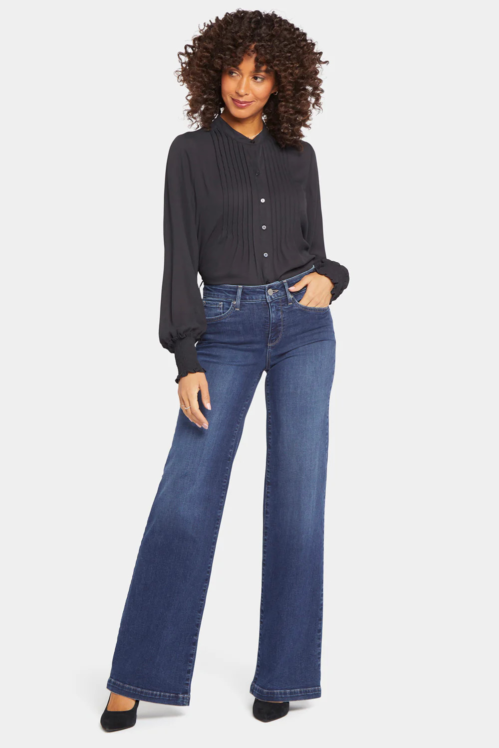 Teresa Wide Leg Jeans - Crockett | NYDJ